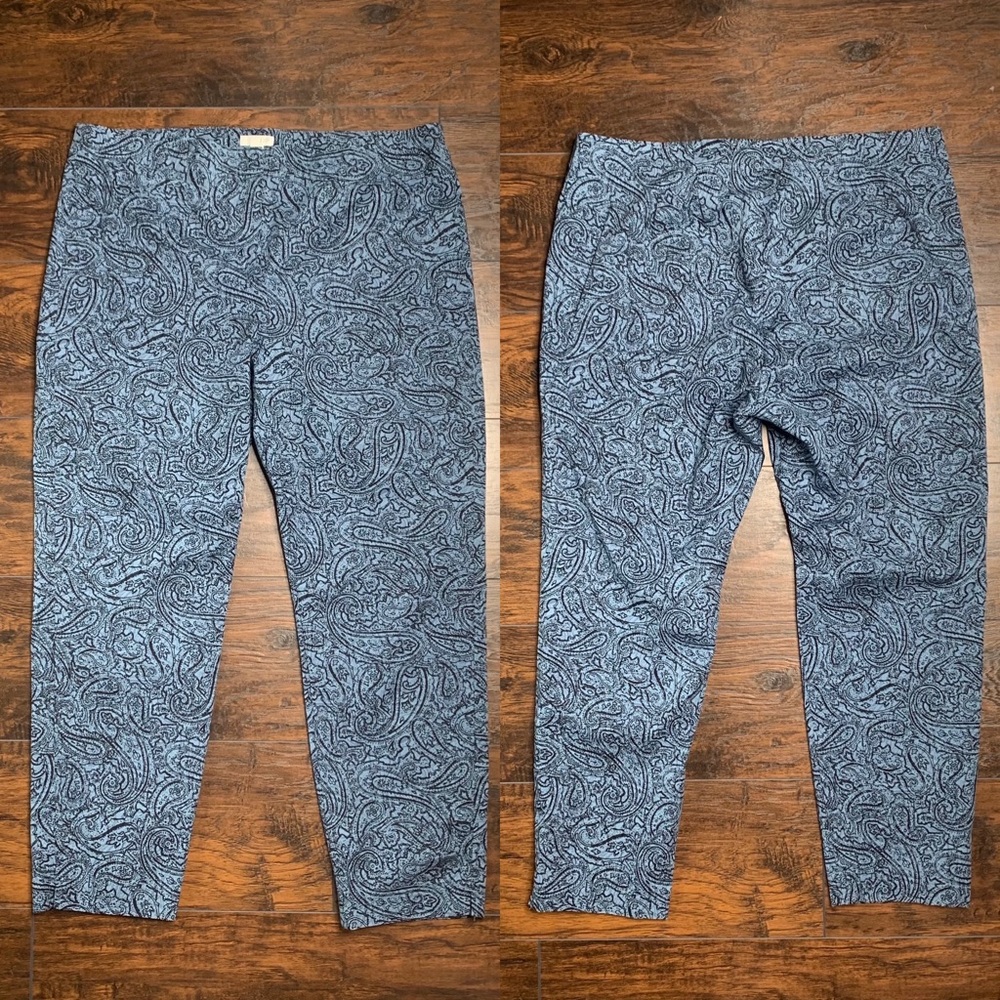 J. Jill Perfect Cotton Stretch Ankle Pants